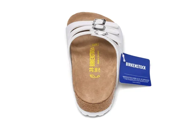 Birkenstock Arizona أبيض كاجوال صنادل 5