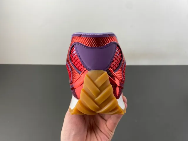 Bottega Veneta Cassette Metallic Red and Purple Lifestyle Sneakers 4