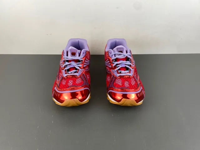Bottega Veneta Cassette Metallic Red and Purple Lifestyle Sneakers 11