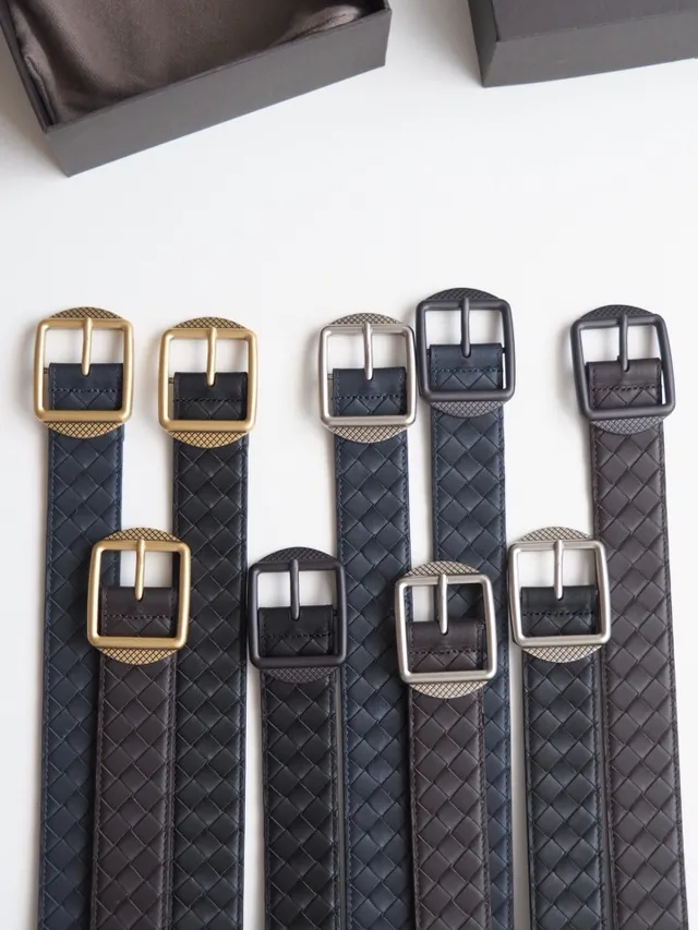 Bottega Veneta Intrecciato Ceinture en cuir tissé 3