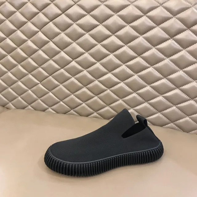 Bottega Veneta Sardine Black Knit Slip-On Loafers 6