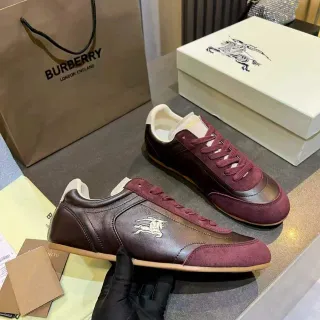 Burberry Knight Chaussures Lifestyle Cuir et Daim à deux tons