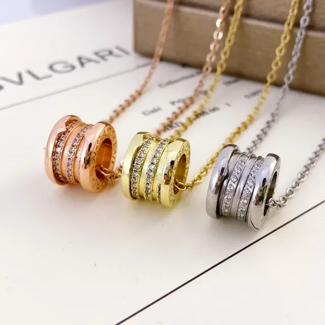Bvlgari B.zero1 घूर्णन शैलीय पेंडेंट हार 5