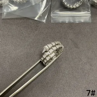 Bvlgari Serpenti मल्टीरो डायमंड कोइल रिंग