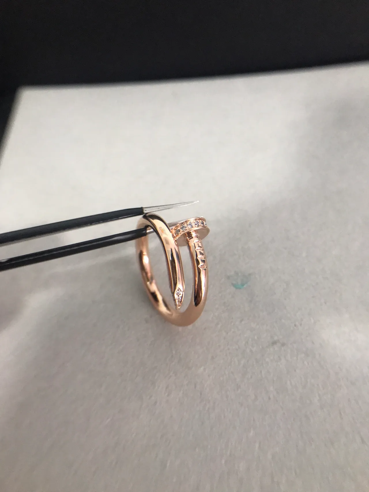 Cartier Juste un Clou Pavé Diamond Rose Gold Ring 5