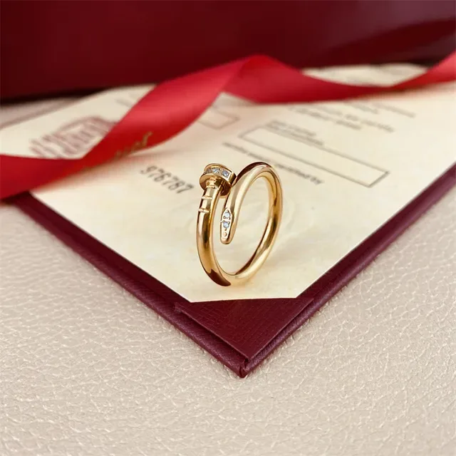 Cartier Juste un Clou Spiral Multi-Band Rose Gold Pavé Diamond Rings 7