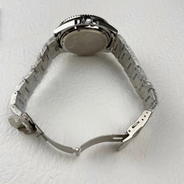 Casio ডাইভার স্টাইল ওয়াচ সবুজ ডায়াল কালো বেজেল স্টেইনলেস স্টিল স্পোর্টস ওয়াচ 7
