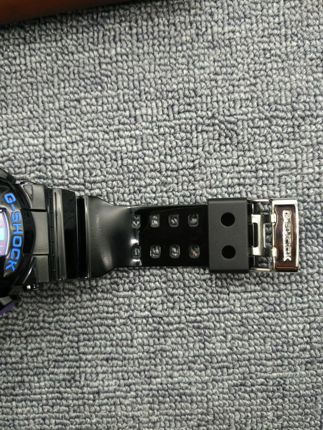 ক্যাসিও G-Shock GA-100 বেগুনি এবং নীল খেলাধুলা ওয়াচ 9
