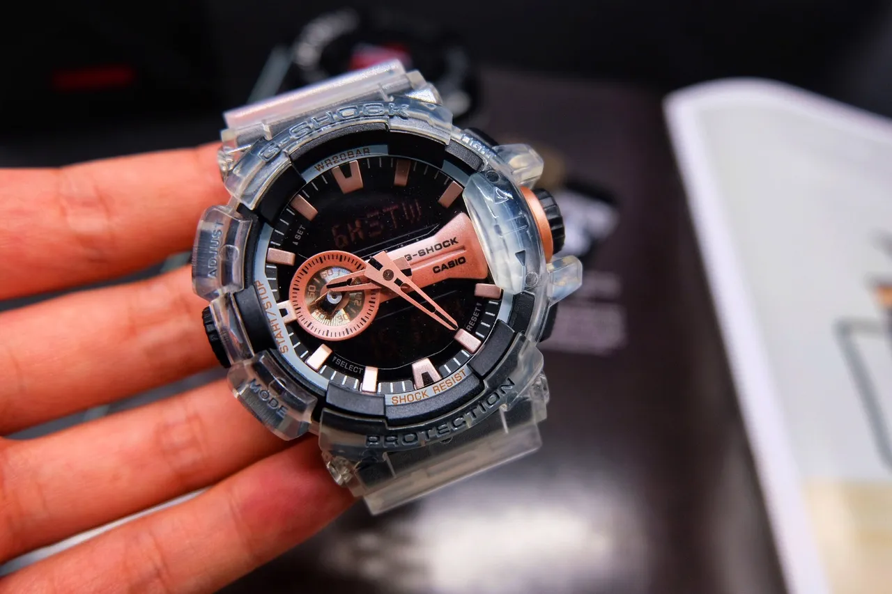 Casio G-Shock GA-2100 Transparent Resin Sports Watch 2