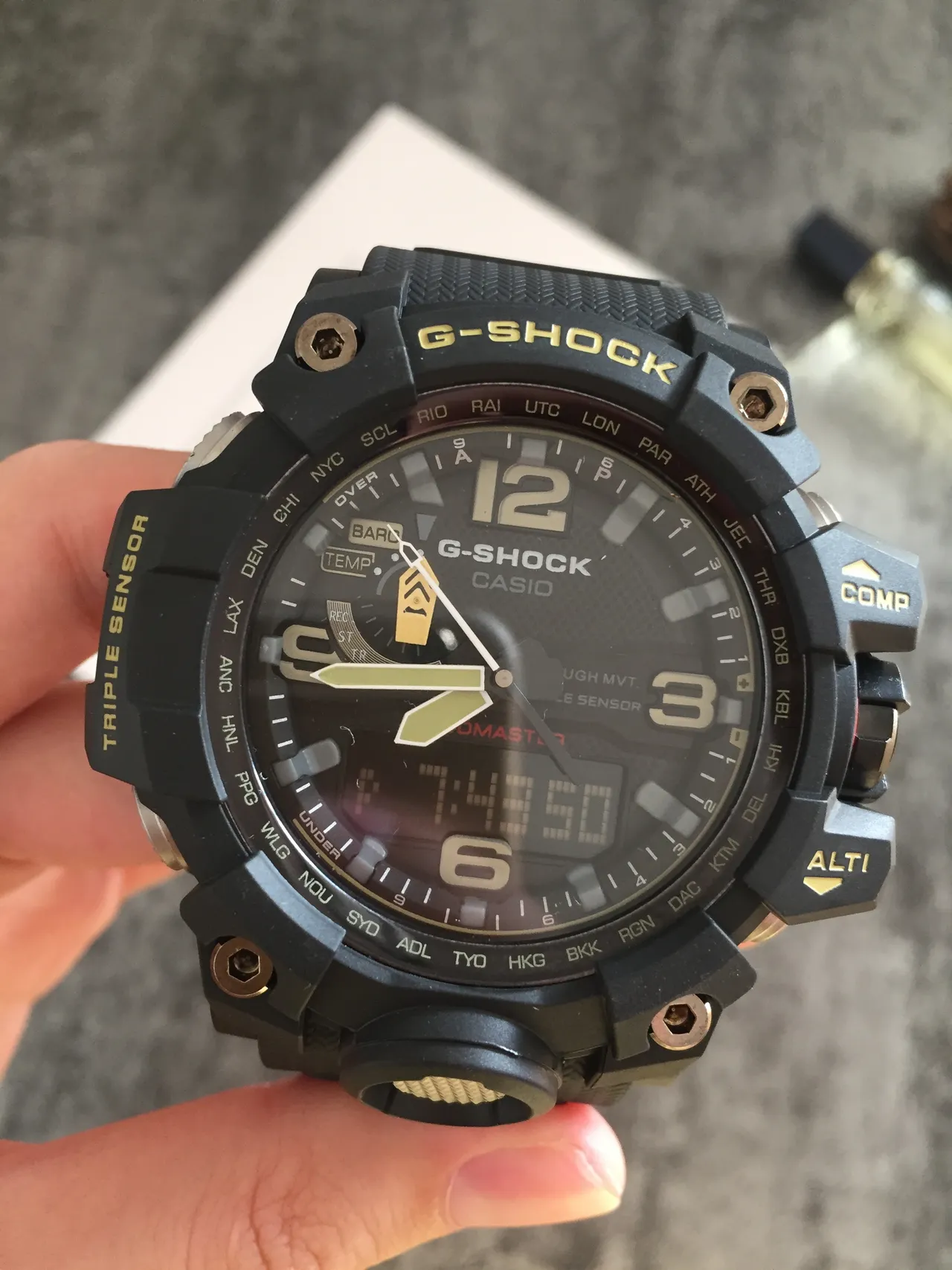 Casio G-Shock Mudmaster Triple Sensor Multi Band 6 Tough Solar Sports Watch 3