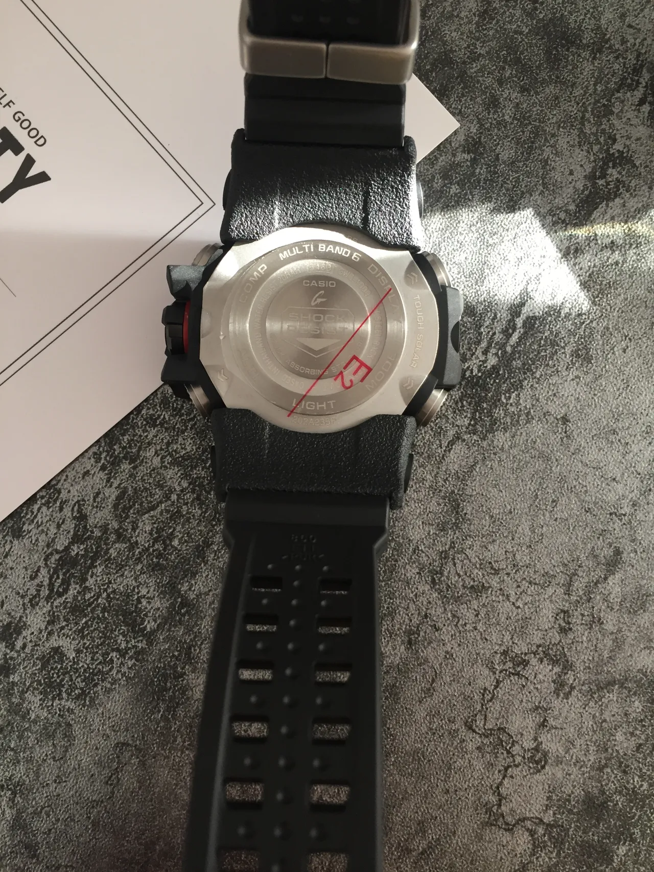 Casio G-Shock Mudmaster Triple Sensor Multi Band 6 Tough Solar Sports Watch 4