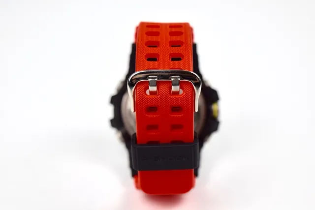 Casio G-Shock খেলা ঘড়ি কালো কমলা সোনালি দৃঢ় অ্যানালগ-ডিজিটাল ঘড়ি 4