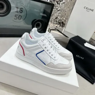 Celine CT-01 White Red Blue حذاء نمط الحياة