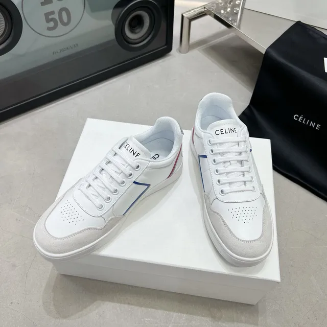 Celine CT-01 White Red Blue লাইফস্টাইল স্নিকার 2