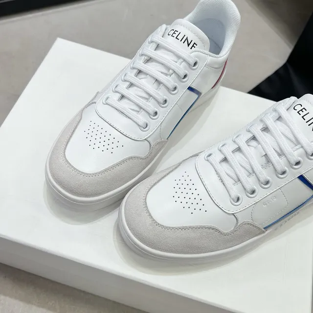 Celine CT-01 White Red Blue লাইফস্টাইল স্নিকার 6