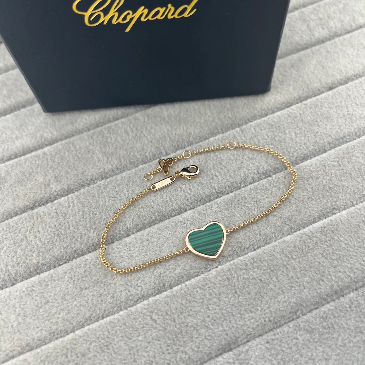 Chopard Happy Hearts Enamel Heart Pendant Bracelets 8
