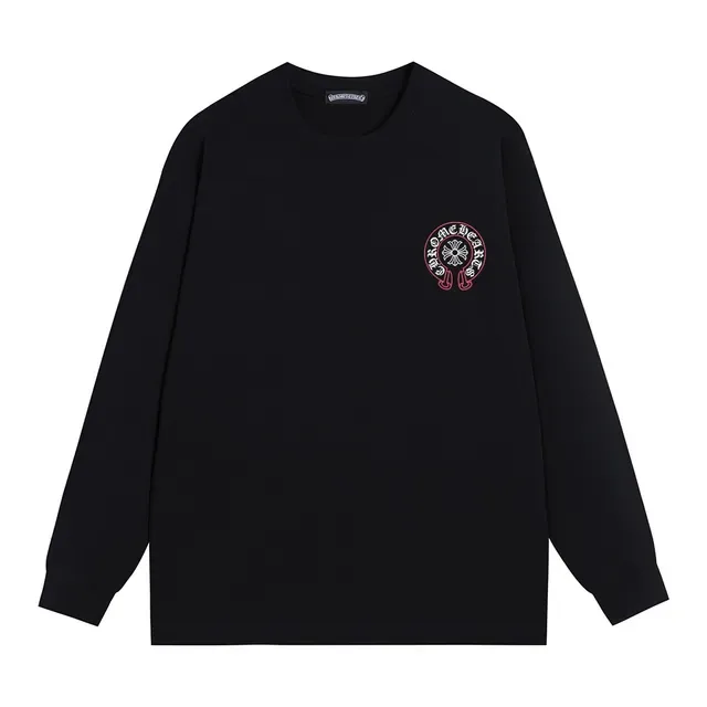 Chrome Hearts Circular Cross-Flower Graphic Long-Sleeve T-Shirt 10