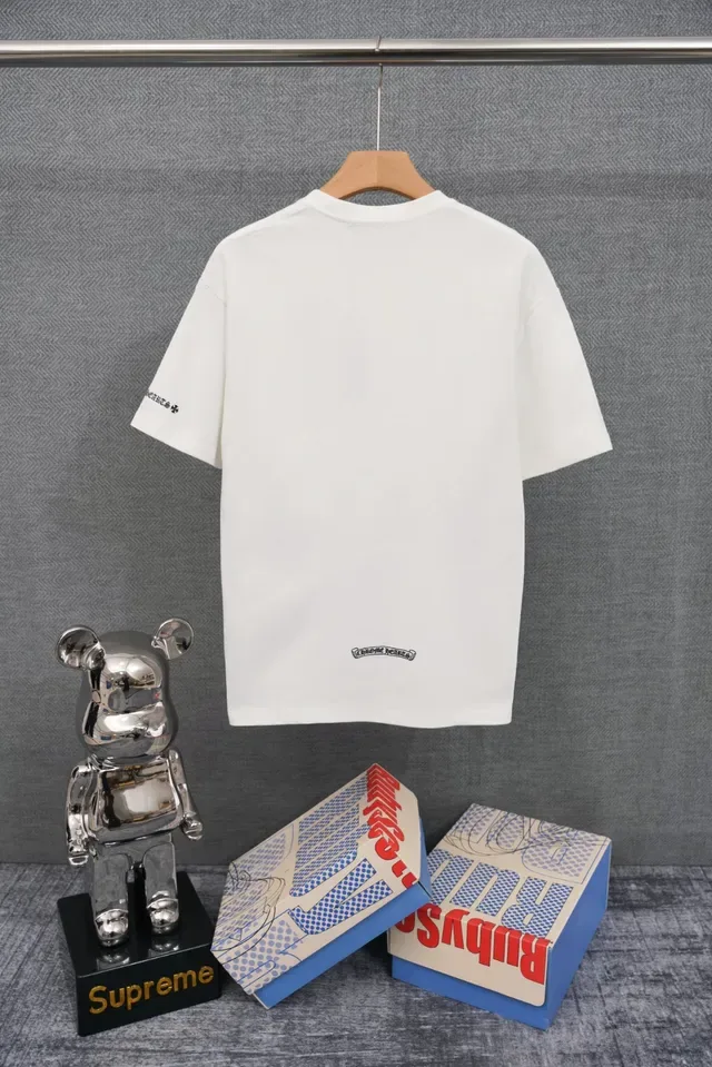 Chrome Hearts 刺绣领口字母图案T恤 2