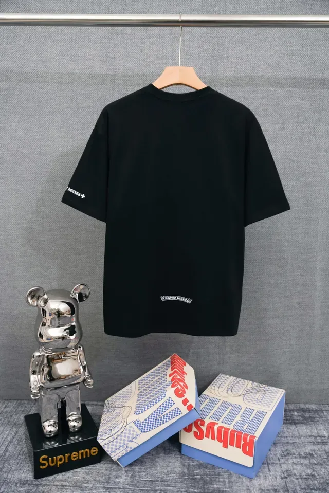 Chrome Hearts 刺绣领口字母图案T恤 4