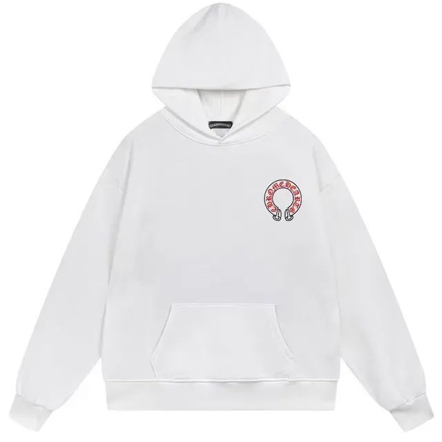 Chrome Hearts Sweat à capuche Blanc Motif Croix Graphique 4