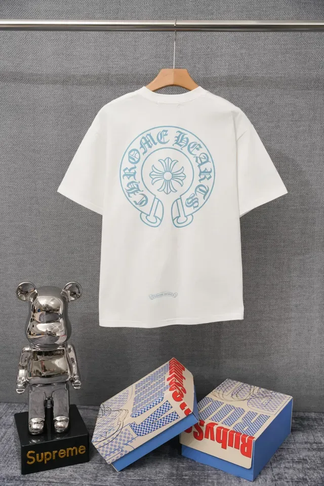Chrome Hearts 黑色口袋T恤 刺绣Logo 2