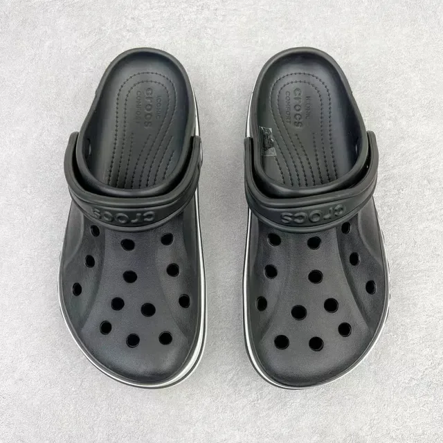 Crocs Echo Clog Black and White Logo Clog 2