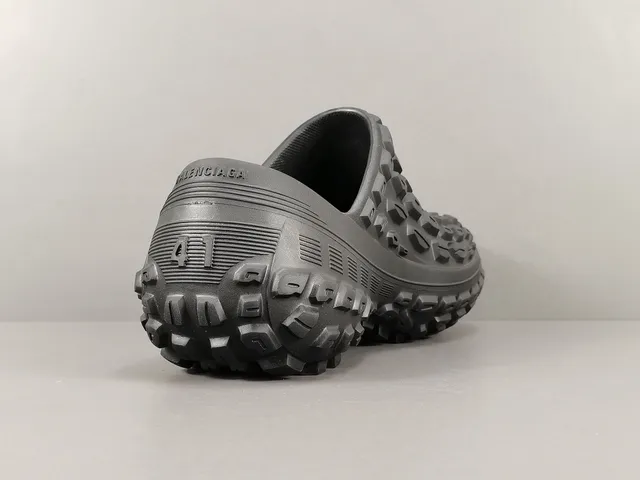 Crocs Echo Clog Gris Zueco de Espuma Moldada 11