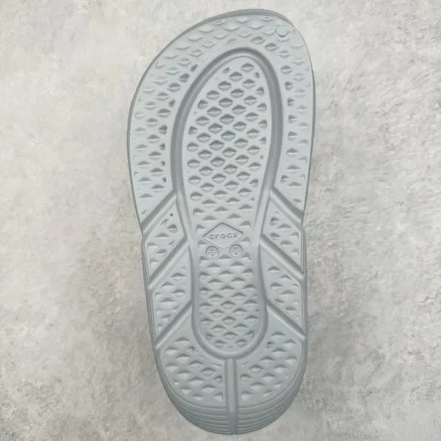 Crocs Echo Clog Light Gray Molded Foam Clog 9
