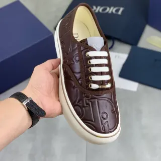 Dior B23 Embossed Monogram Brown Lifestyle Sneakers