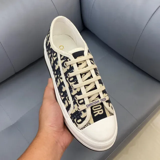 Dior B23 Oblique Monogram Navy and Beige zapatillas lifestyle 7