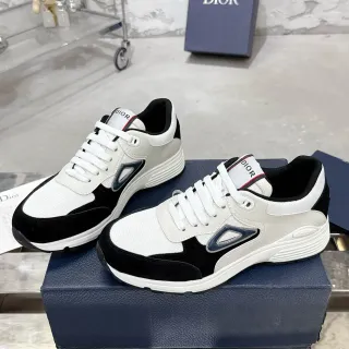 Dior B23 सफेद काला नेवी जीवनशैली स्नीकर्स