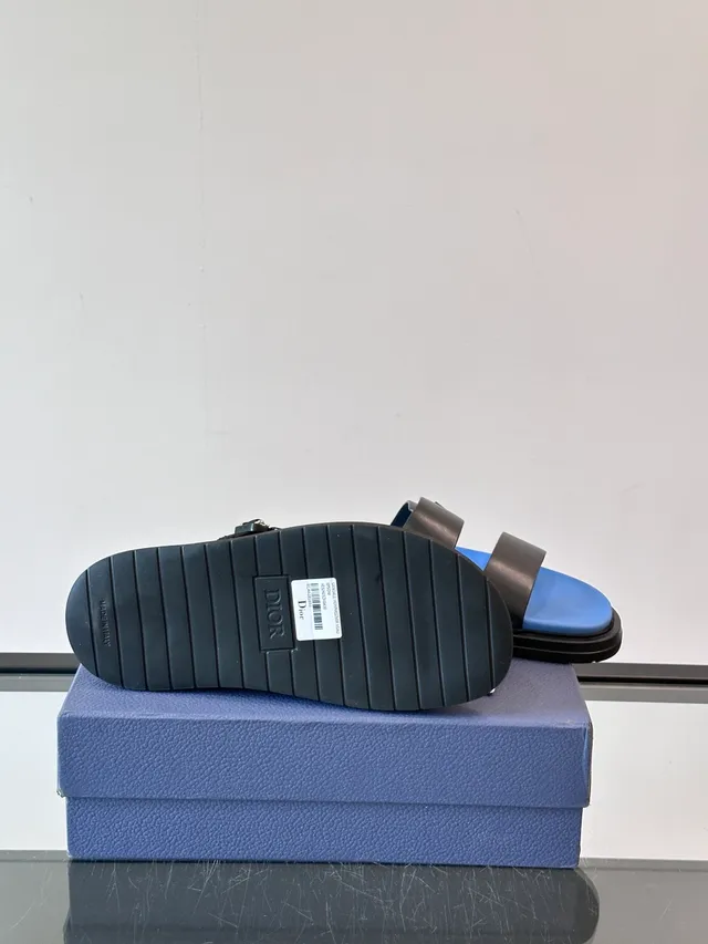 Dior B27 ডাবল স্ট্র্যাপ বাকল প্ল্যাটফর্ম ক্যাজুয়াল স্যান্ডেল 5