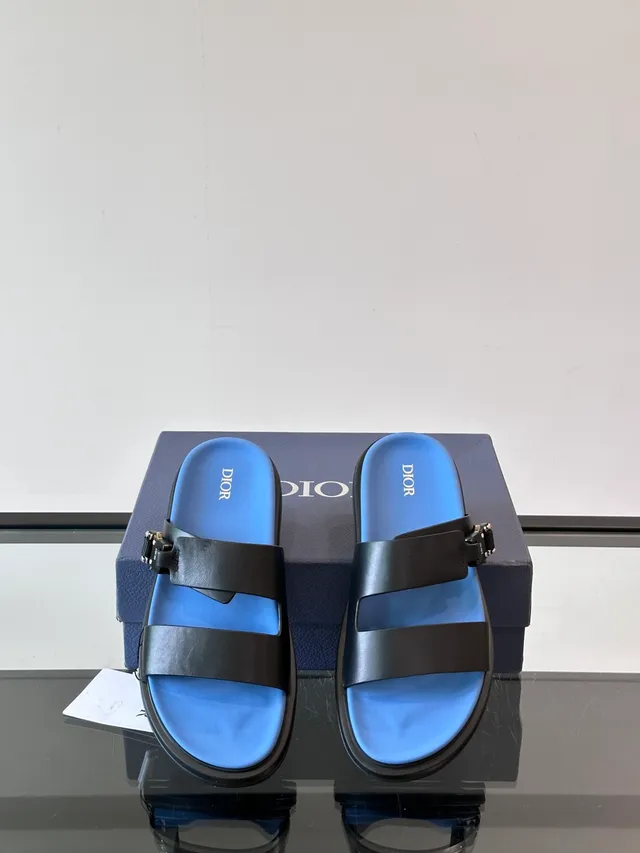 Dior B27 ডাবল স্ট্র্যাপ বাকল প্ল্যাটফর্ম ক্যাজুয়াল স্যান্ডেল 6