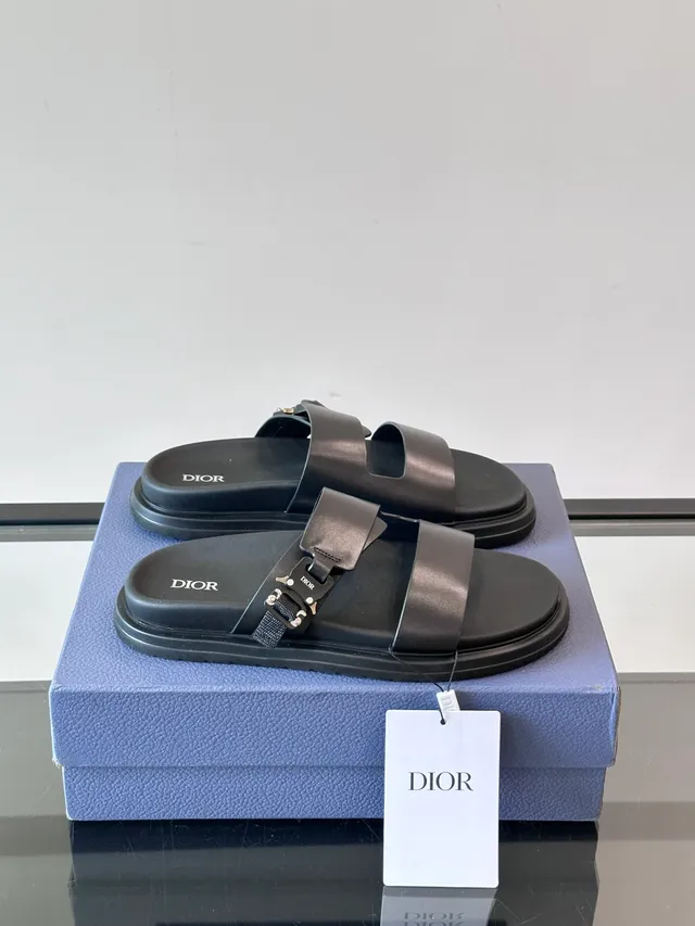 Dior B27 ডাবল স্ট্র্যাপ বাকল প্ল্যাটফর্ম ক্যাজুয়াল স্যান্ডেল 10
