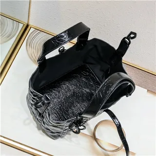 Dior Book Tote 粉色 绗缝钻石缝线 卷边皮革手柄 手提袋 14