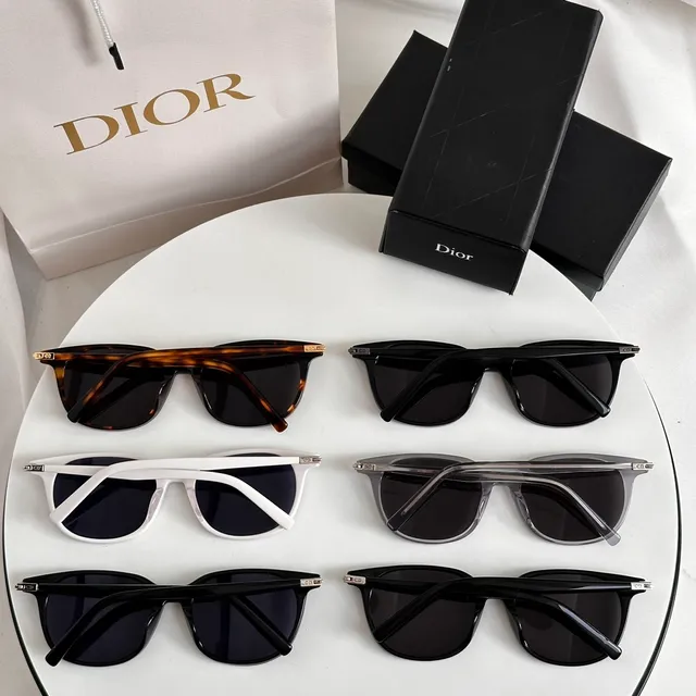 Dior Óculos de Sol Marrom Dourado Tartaruga Acetato Hardware 4