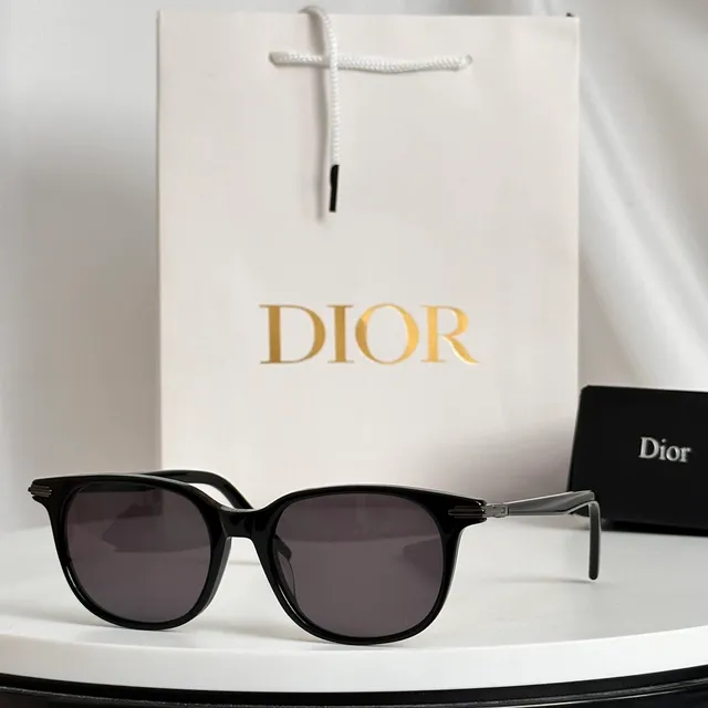 Dior Óculos de Sol Marrom Dourado Tartaruga Acetato Hardware 7