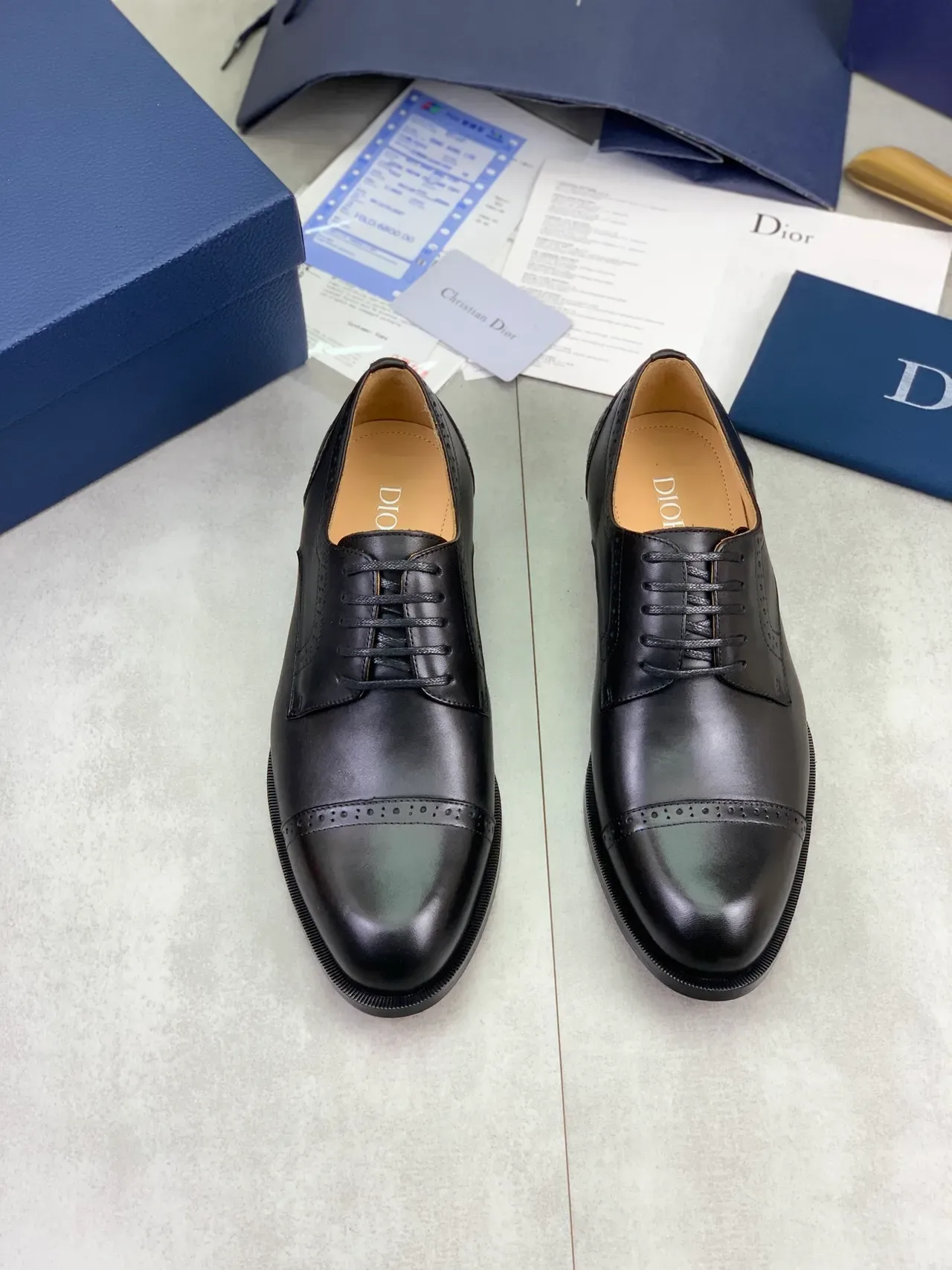 Dior Chaussures Oxford Brogue à Cap-Toe 5