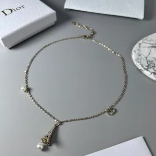 Dior Tour Eiffel Colier Pendentif Perle