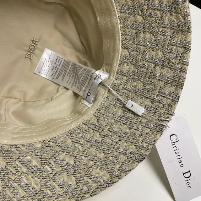 Dior Oblique Bordado Jacquard Sombrero de cubo 8