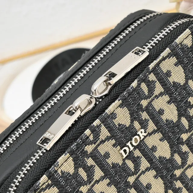 Dior Oblique Jacquard Sac messager gris 21