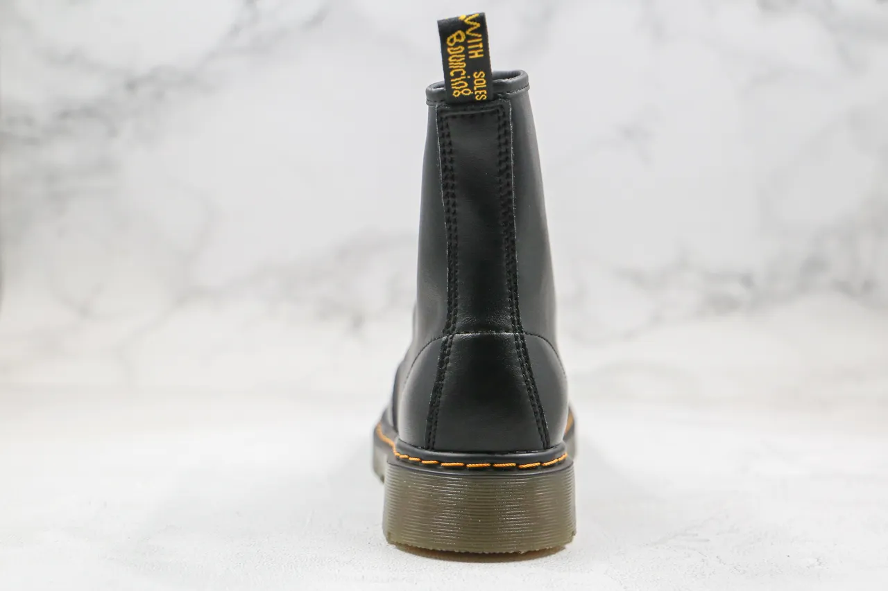 Dr. Martens 1460 Black Smooth Leather Martin Boot 3