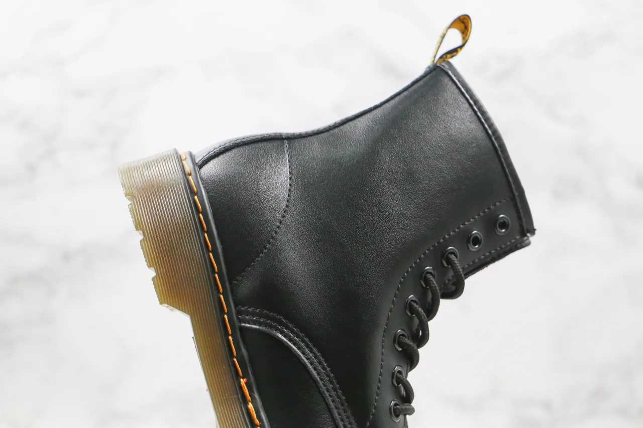 Dr. Martens 1460 Black Smooth Leather Martin Boot 6