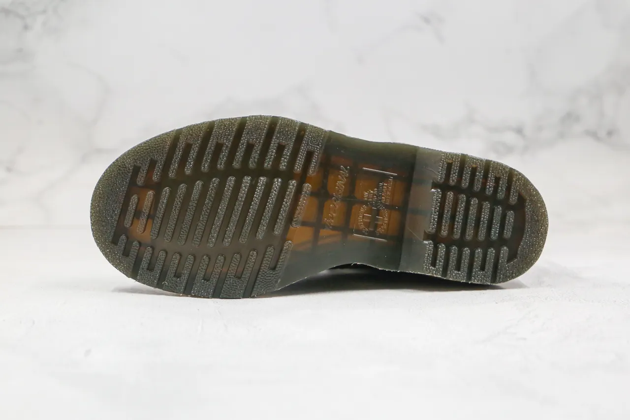 Dr. Martens 1460 بورجوندي جلد مصقول بوتات مارتن 6