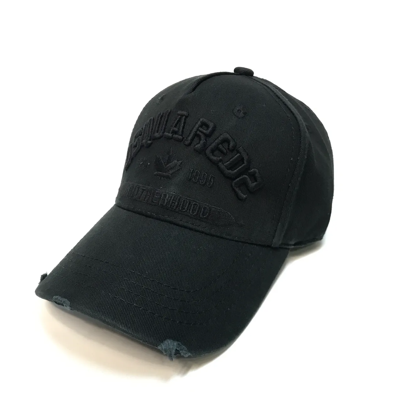 Dsquared2 Brotherhood Embroidered Red Baseball Cap 3