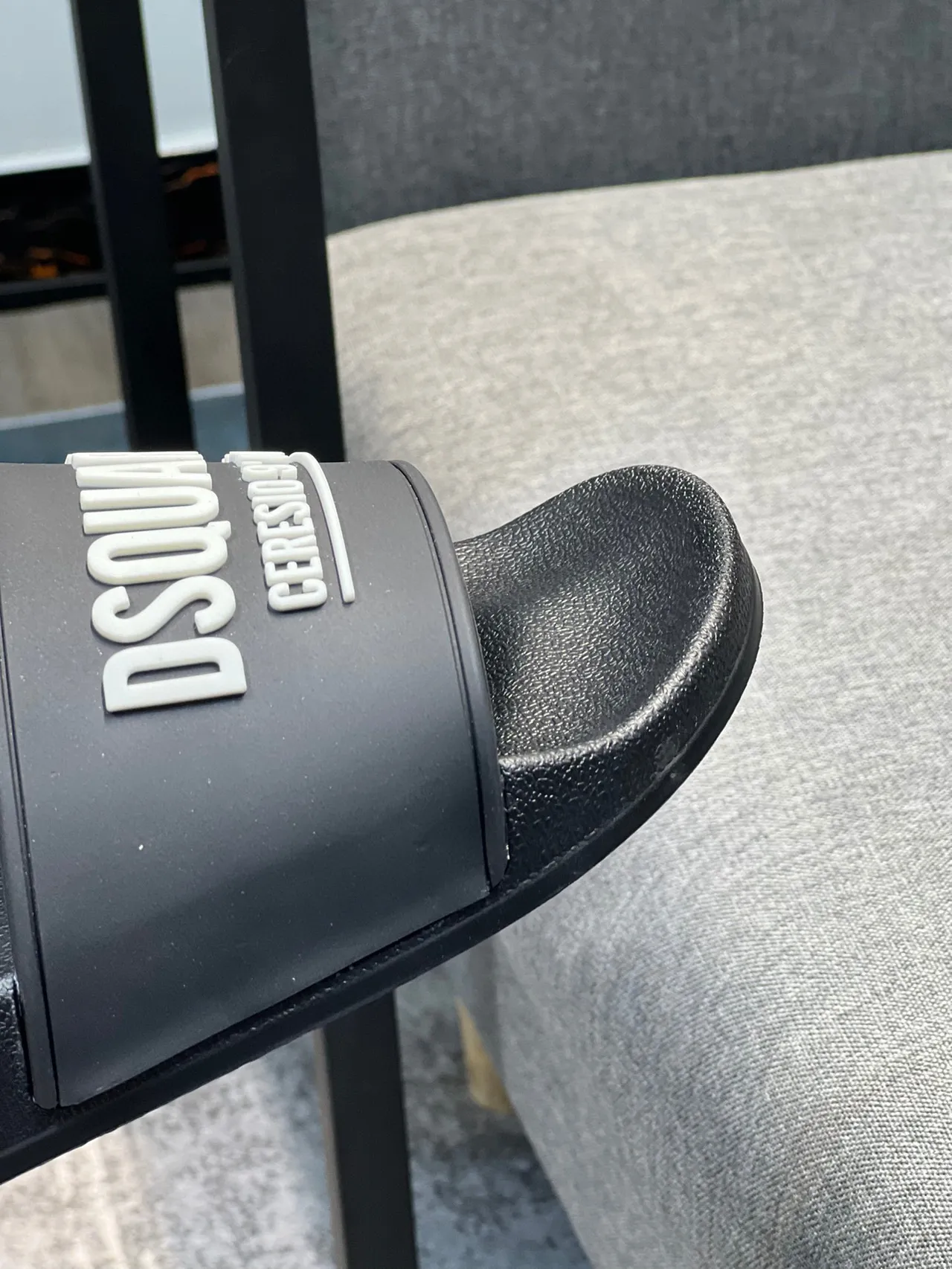 Dsquared2 ICON Slide con Logo Negro 2