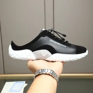 Emporio Armani Black and White Lifestyle Sneaker