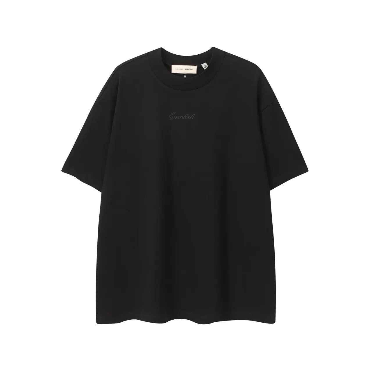 تي شيرت Fear of God Essentials أوفرسايز بياقة دائرية 6