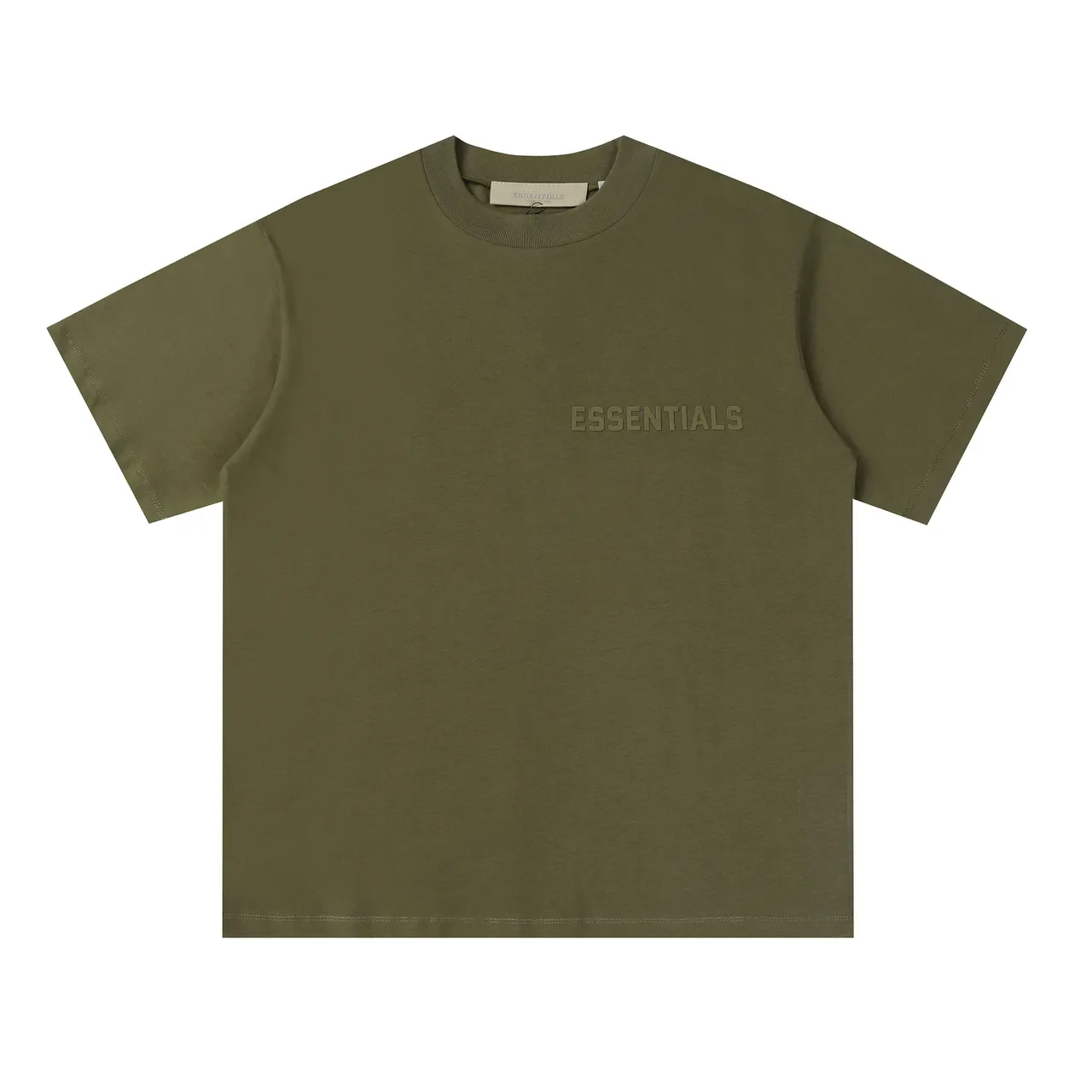 Fear of God Essentials Tonal Embroidered Relaxed Fit T-Shirt 8