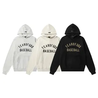 Fear of God Essentials Baseball Arch Hoodie